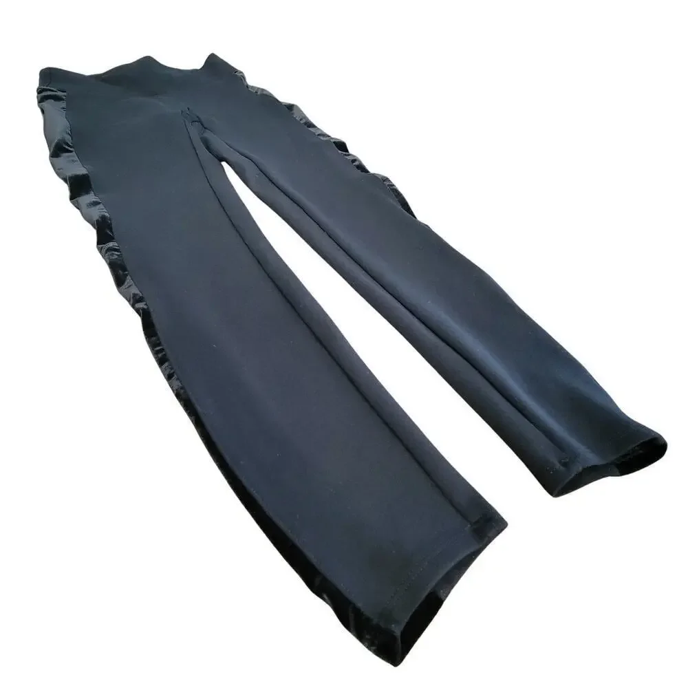 SPANX High Rise Ponte Side Velvet Leggings Womens S Stretchy Polished Athletic - Picture 7 of 10